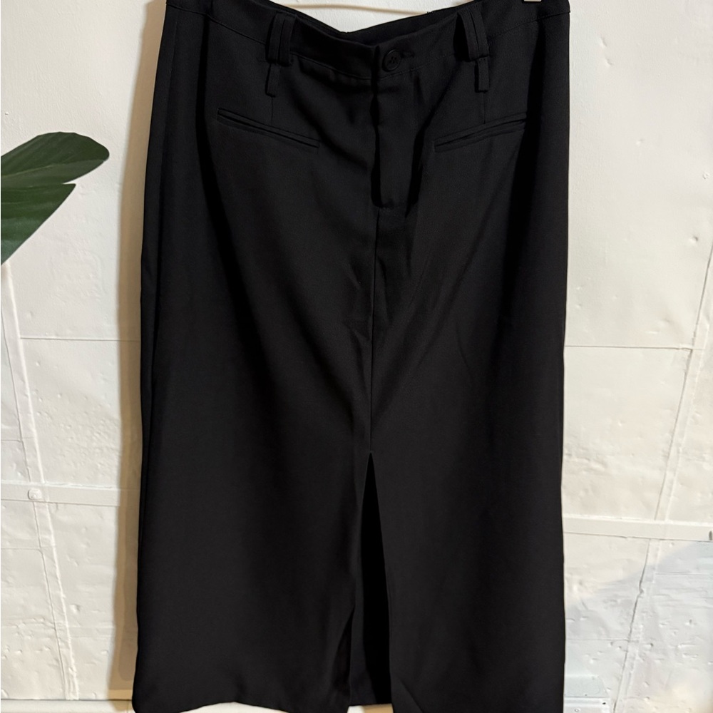 SHEIN Classic Black Maxi Skirt